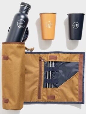 The Drink Kit By Brown & Balck Carry Pouch W/ Clip Comes W/ Full accessories NWT